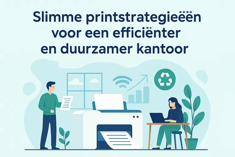 Slimme printstrategieën voor een efficiënter en duurzamer kantoor